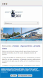 Mobile Screenshot of hotellasantamaria.com